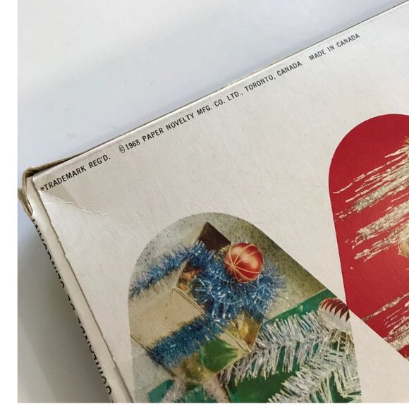 Vintage Christmas Foil Garland Decoration - Picture 4 of 4